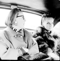 Verushka and Carrie Donovan, Mid 1960s