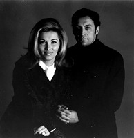 Zubin Mehta and Nancy Kovack, 1969