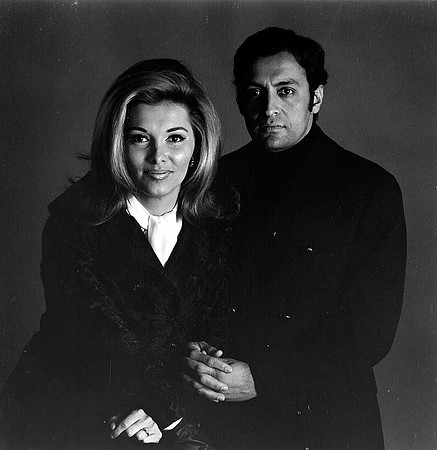 Zubin Mehta and Nancy Kovack, 1969