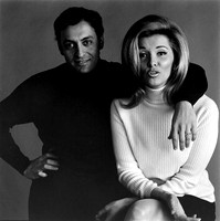 Zubin Mehta and Nancy Kovack, 1969