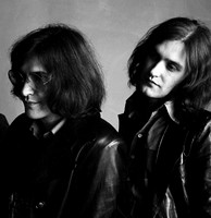Ray and Dave Davies of The Kinks, 1970