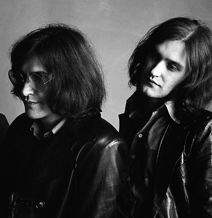 Ray and Dave Davies of The Kinks, 1970