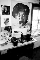 Diana Dew at her Studio, 1966