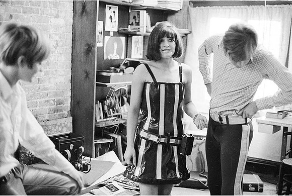 Diana Dew at her Studio, 1966