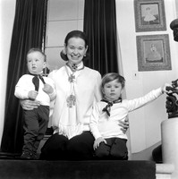 Gloria Vanderbilt Family, late 1960s