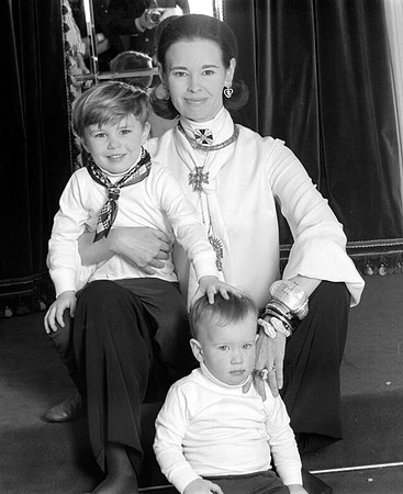 Gloria Vanderbilt Family, late 1960s