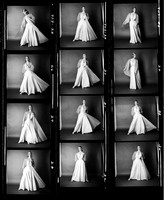 Fashion Contact Sheet, mid 1960s