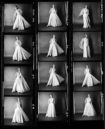 Fashion Contact Sheet, mid 1960s