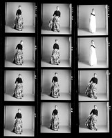 Fashion Contact Sheet, mid 1960s