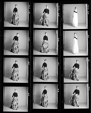 Fashion Contact Sheet, mid 1960s