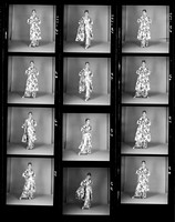 Fashion Contact Sheet, mid 1960s
