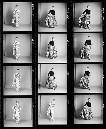 Fashion Contact Sheet, mid 1960s