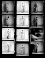 Fashion Contact Sheet, mid 1960s