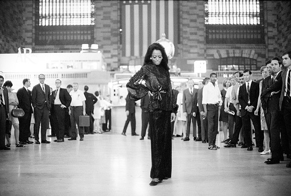 Diana Ross at Grand Central, 1968