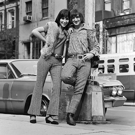 Sonny and Cher on the Street, 1968