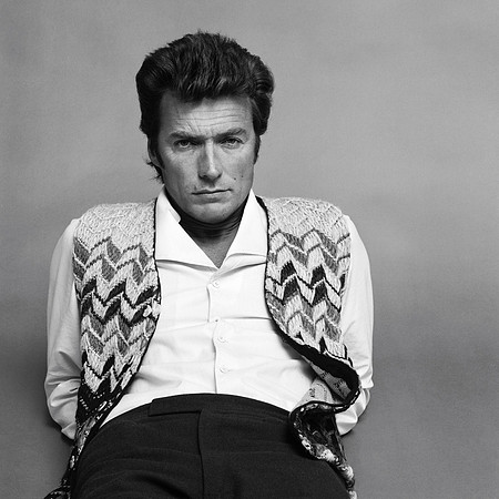Clint Eastwood in a Sweater Vest, 1969