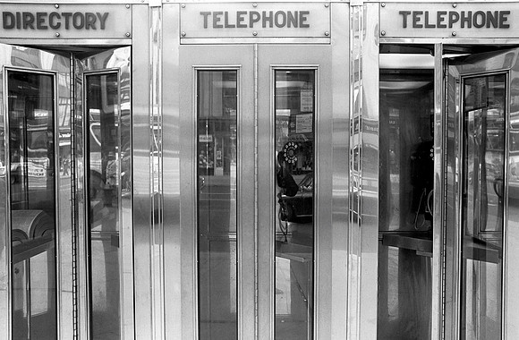 Telephone Booths, New York City, Mid-1960s