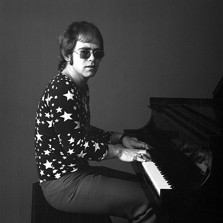 Elton John in a Star Shirt, 1970