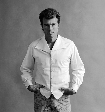 Clint Eastwood, Standing, 1969