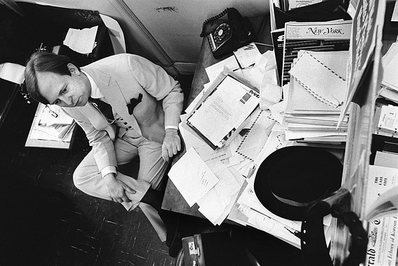 Tom Wolfe in his Office, 1965