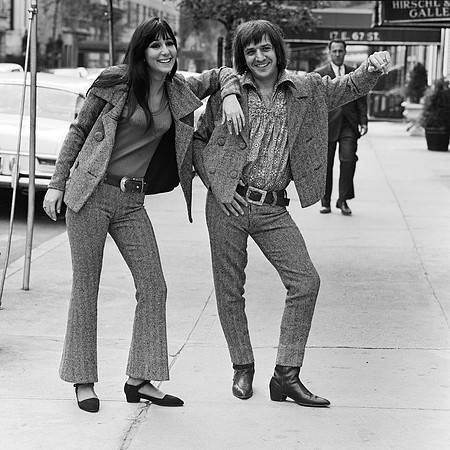 Sonny and Cher on the Street, 1968