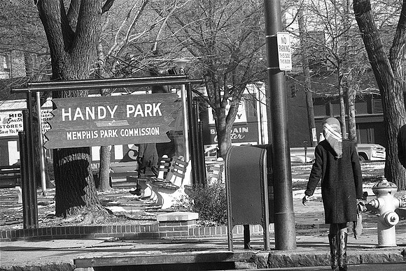 Handy Park, Beale Street, Memphis, Mid-1960s