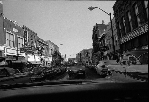 BealeStreet scene, Memphis, Mid-1960s