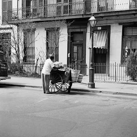 Street Vendor in New Orleans, Early-1950s